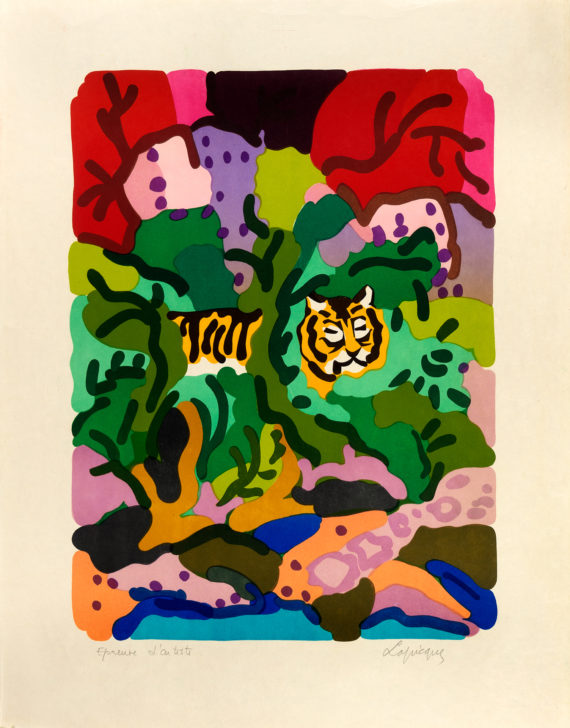 Charles Lapicque – «Tigre dans le jungle»