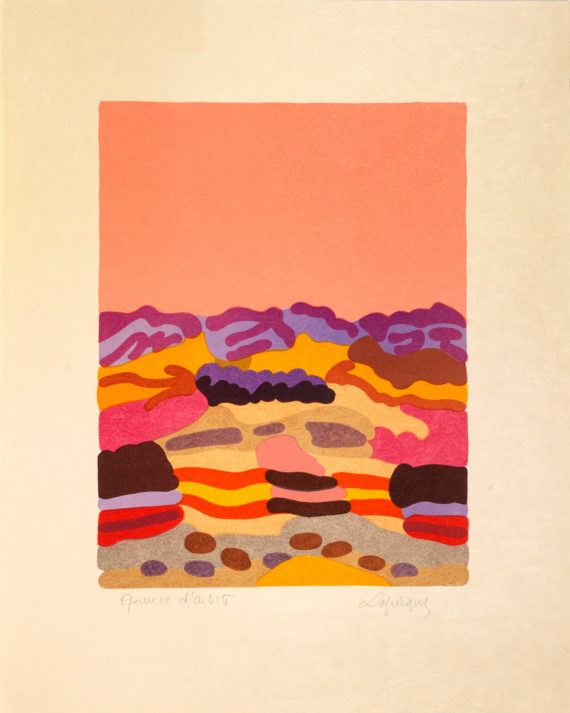 Charles Lapicque – «Le Sahara»