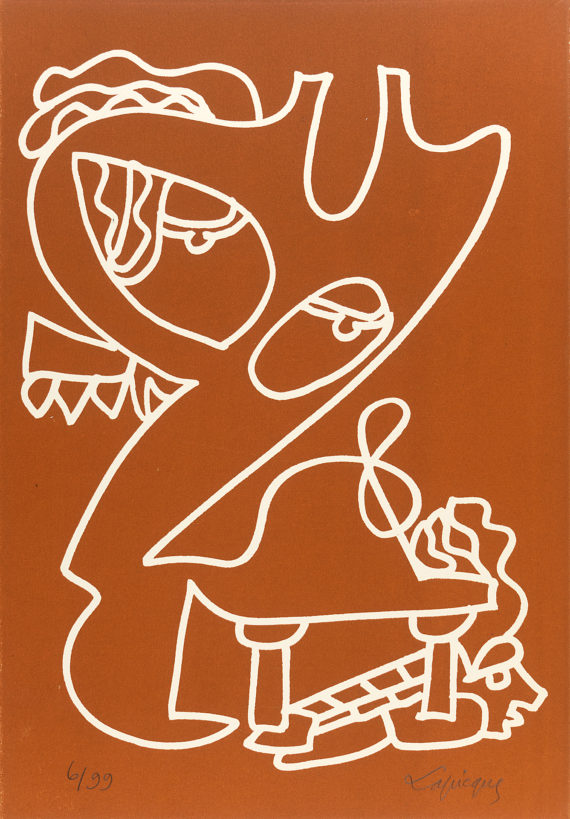 Charles Lapicque – «Gardiens du temple»