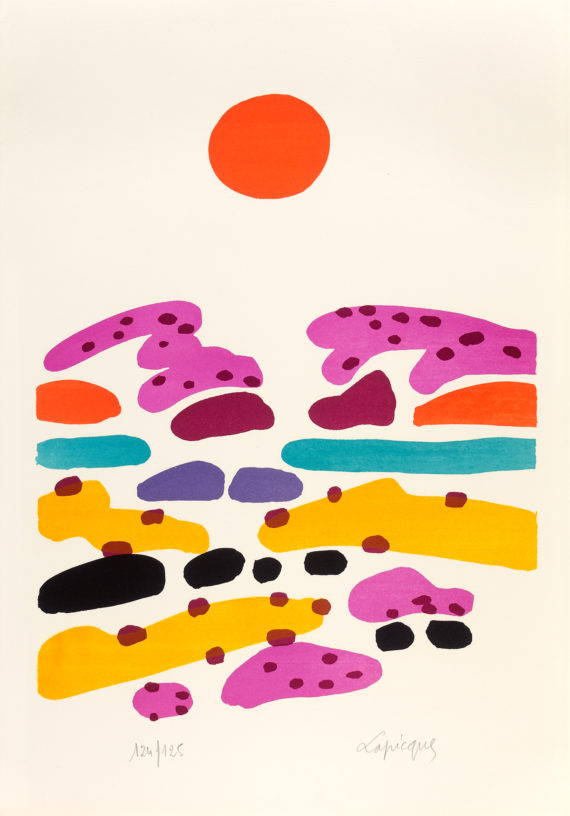 Charles Lapicque – «Le plateau de l'Atlas»