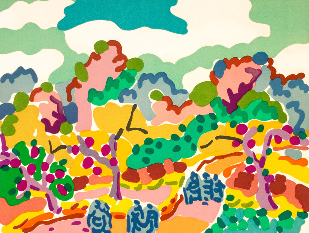Mediterrane Landschaft