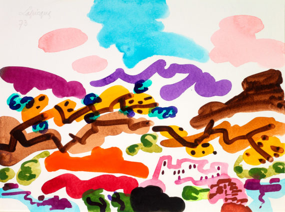 Charles Lapicque – «Village en Castille»