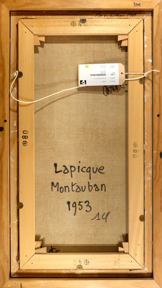 Charles Lapicque – Montauban – Verso